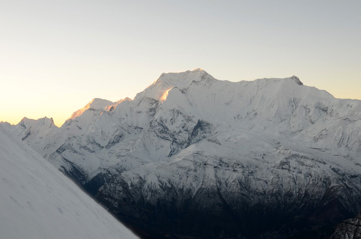 02 Lamjung Kailas, Annapurna II, and Annapurna IV At Sunrise From The Climb From Col Camp To The Chulu Far East Summit 